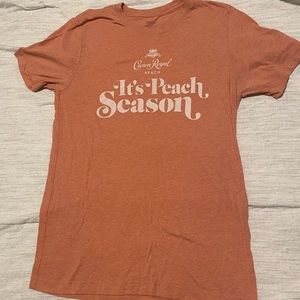 “It’s Peach Season” Crown Royal shirt. Size medium